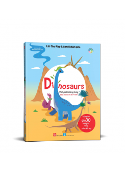 Lift-the-flap - Lật mở khám phá - Dinosaurs - Thế giới khủng long