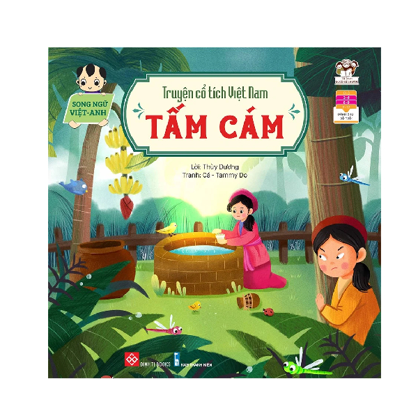 Truyện cổ tích Việt Nam (Song ngữ Việt - Anh) - Tấm Cám