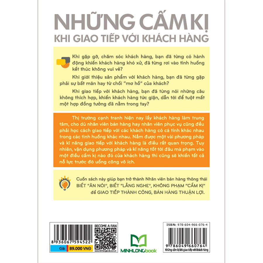 Những Cấm Kị Khi Giao Tiếp Với Khách Hàng