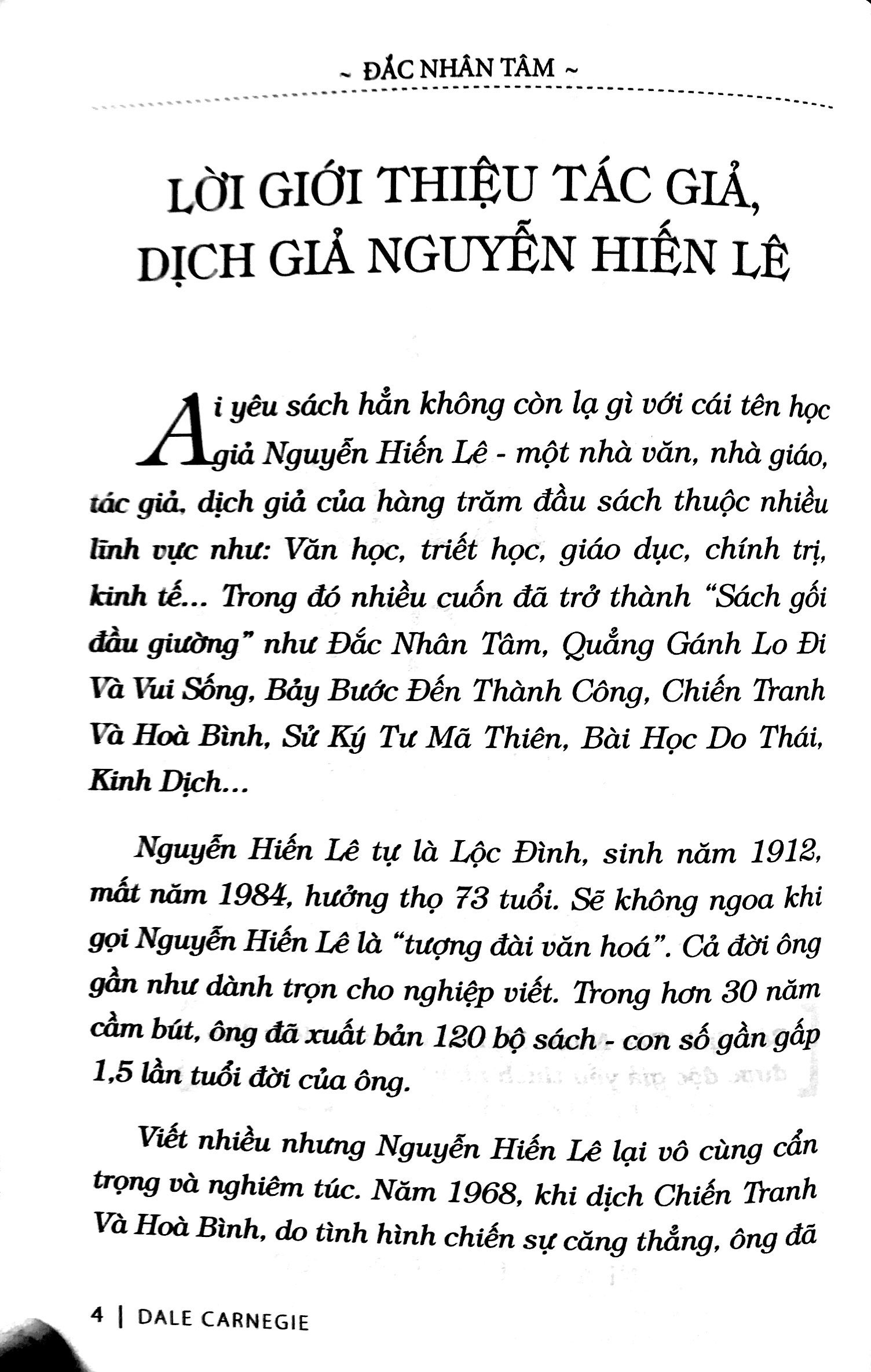 Đắc Nhân Tâm - Bản Dịch Gốc Từ Nguyễn Hiến Lê