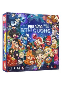 Boardgame Lớp Học Mật Ngữ - Khu Rừng Kim Cương