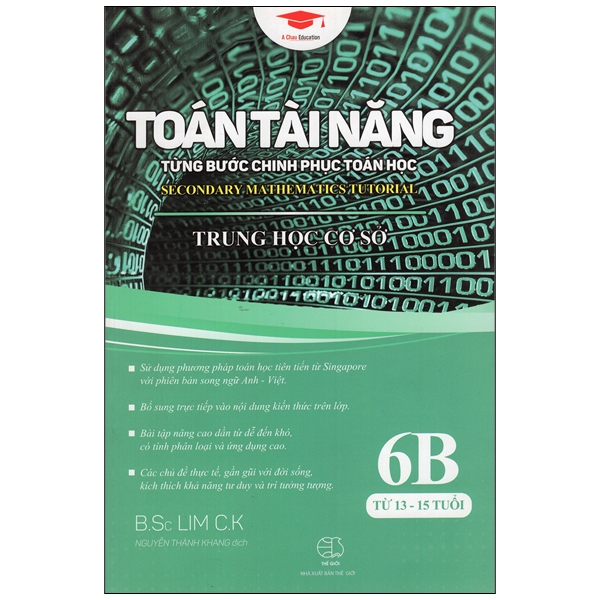 Toán Tài Năng 6B - Từng Bước Chinh Phục Toán Học ( 6-7 tuổi )