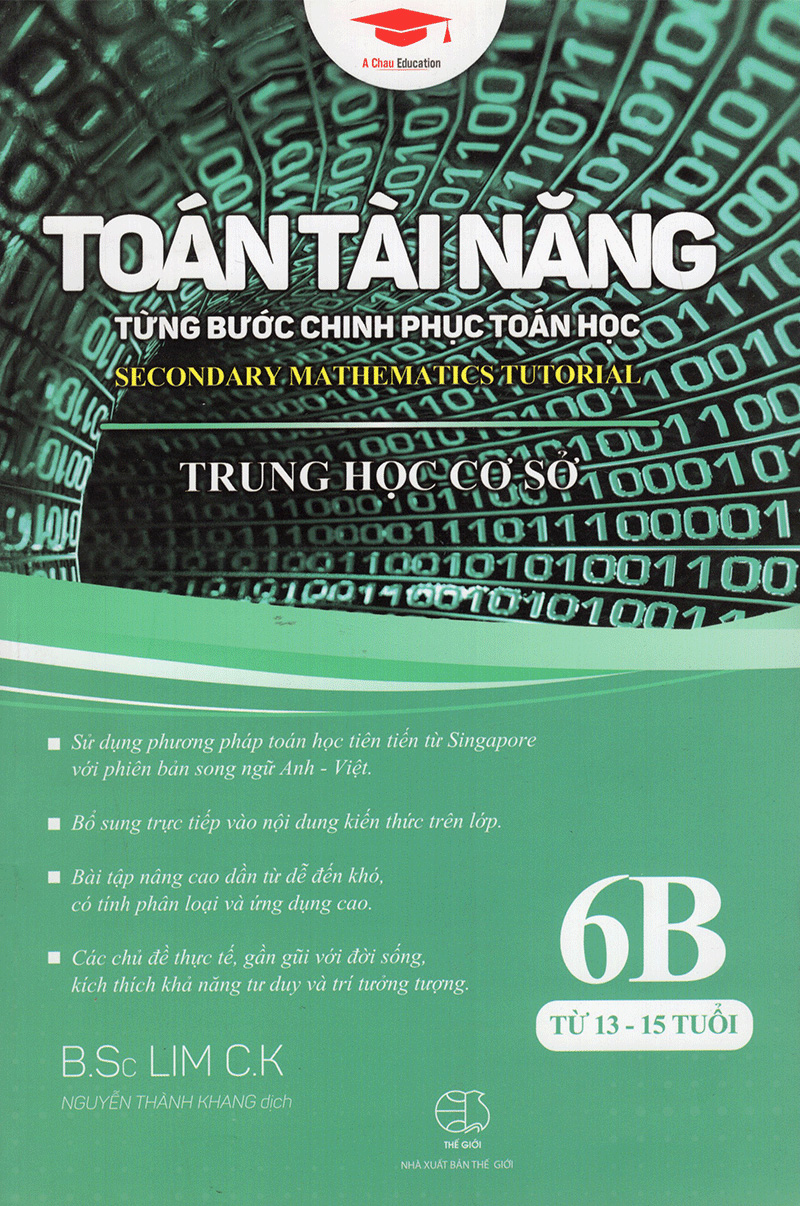 Toán Tài Năng 6B - Từng Bước Chinh Phục Toán Học ( 6-7 tuổi )