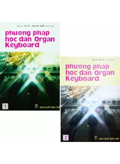 Bộ sách Phương Pháp Học Đàn Organ Keyboard (2 Tập)