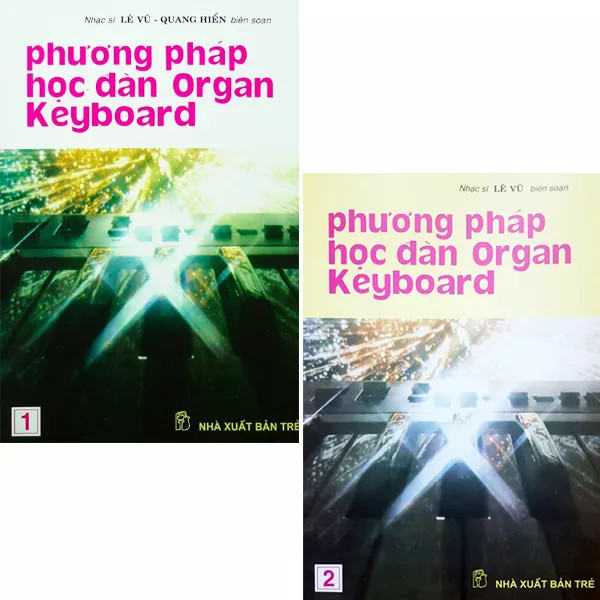 Bộ sách Phương Pháp Học Đàn Organ Keyboard (2 Tập)