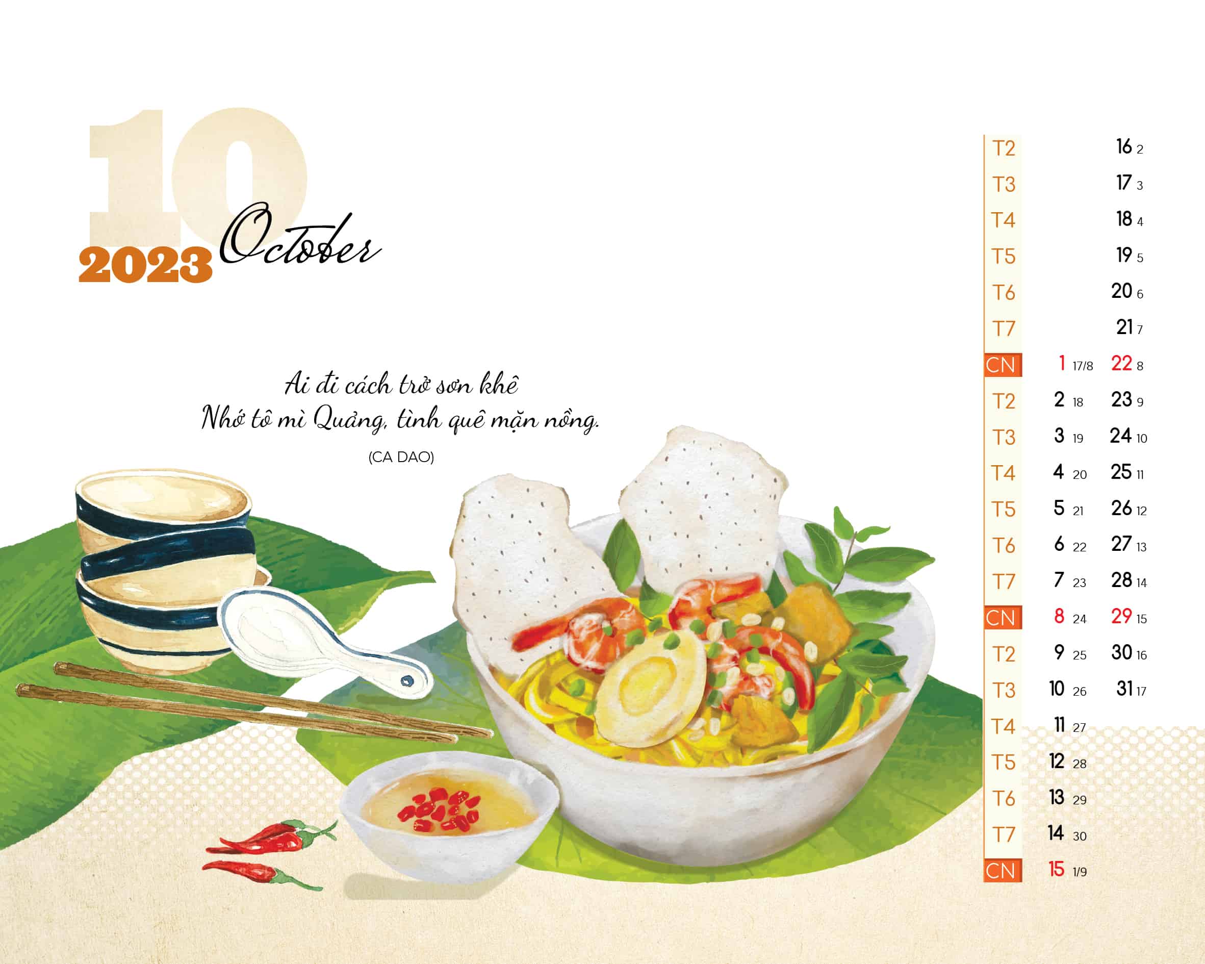 Lịch Bàn PN09
