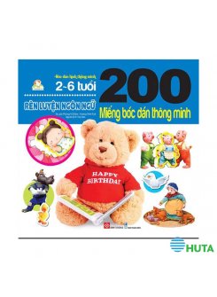 200 miếng bóc dán thông minh - Rèn luyện ngôn ngữ