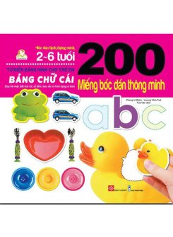 200 miếng bóc dán thông minh - Bảng chữ cái