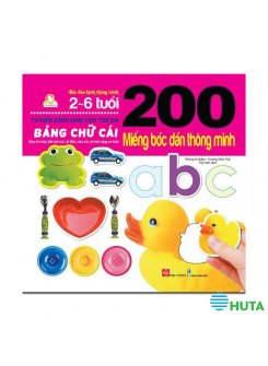 200 miếng bóc dán thông minh - Bảng chữ cái