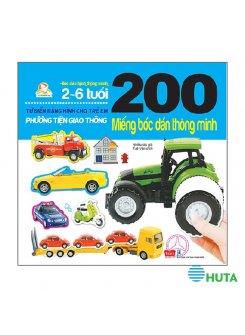 200 miếng bóc dán thông minh - Phương tiện giao thông