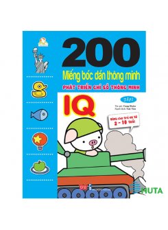200 Miếng Bóc Dán Thông Minh - Phát Triển Chỉ Số Thông Minh IQ - Tập 2