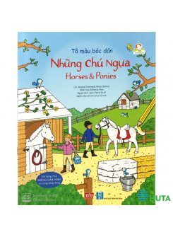 Tô Màu Bóc Dán - Những Chú Ngựa - Horses & Ponies