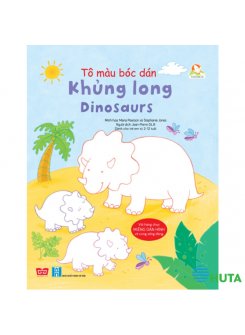 Tô Màu Bóc Dán - Khủng Long - Dinosaurs