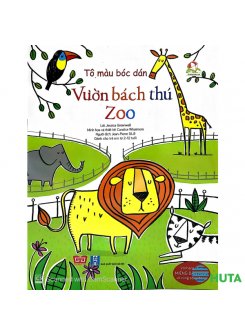 Tô Màu Bóc Dán - Vườn Bách Thú - Zoo