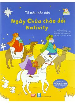 Tô Màu Bóc Dán - Ngày Chúa Chào Đời - Nativity