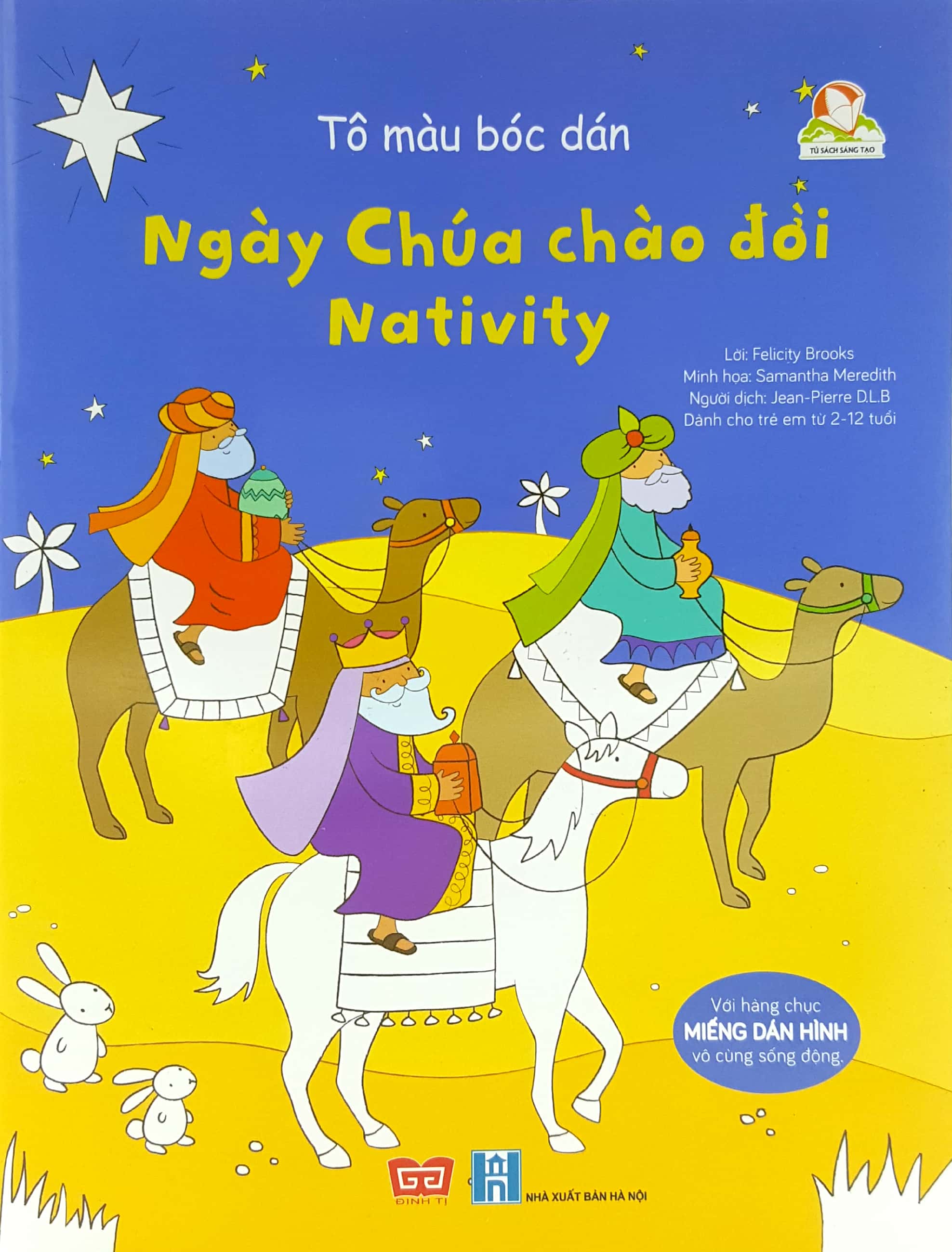 Tô Màu Bóc Dán - Ngày Chúa Chào Đời - Nativity 2