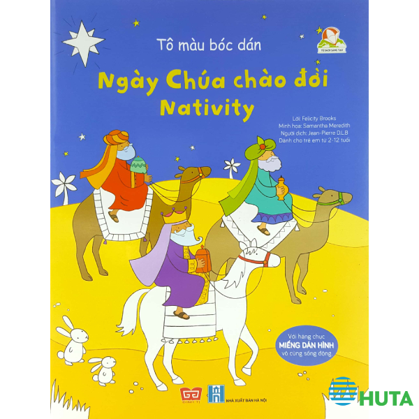 Tô Màu Bóc Dán - Ngày Chúa Chào Đời - Nativity