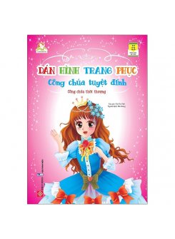 Dán Hình Trang Phục Công Chúa Tuyệt Đỉnh - Công Chúa Thời Thượng