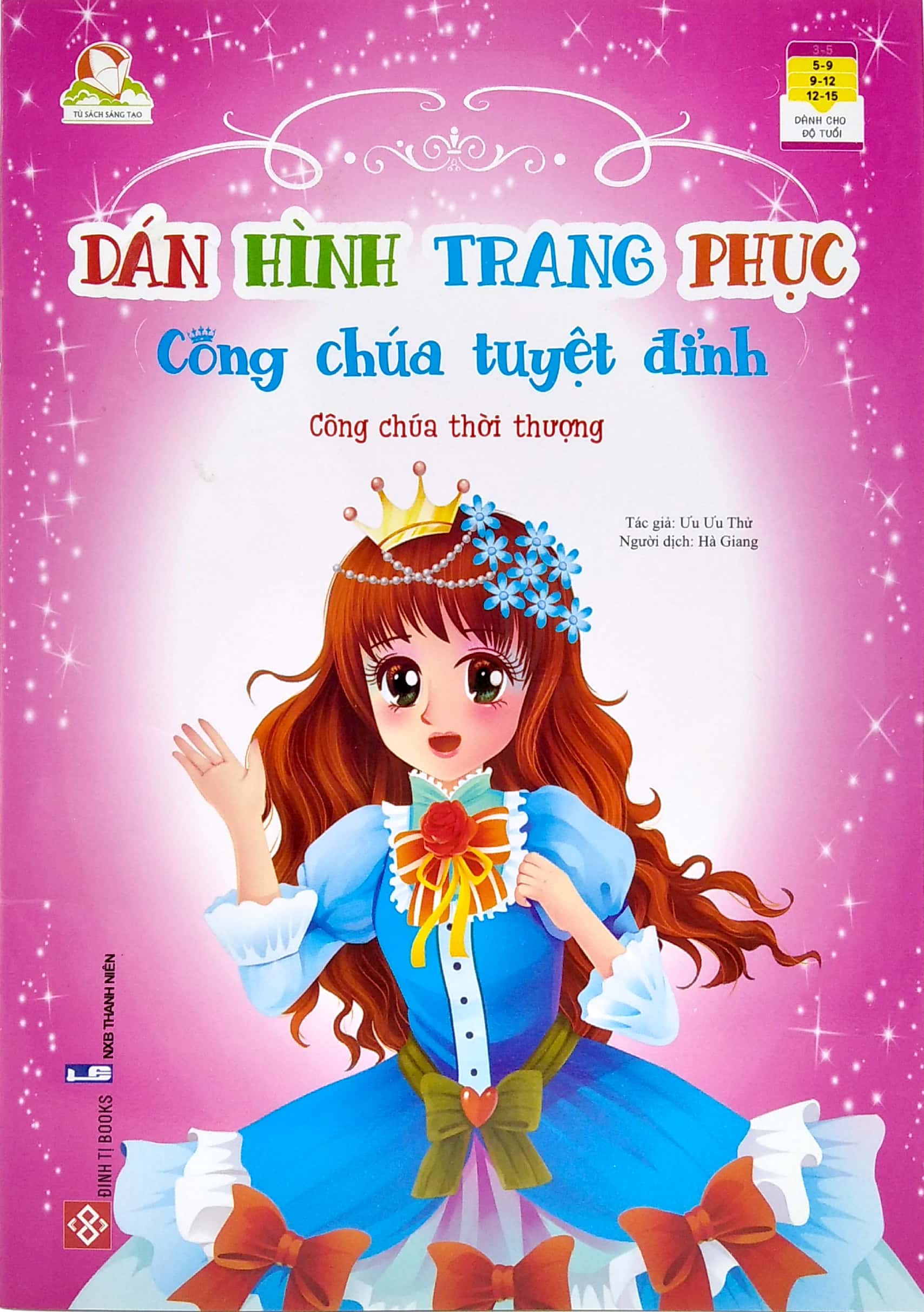 Dán Hình Trang Phục Công Chúa Tuyệt Đỉnh - Công Chúa Thời Thượng