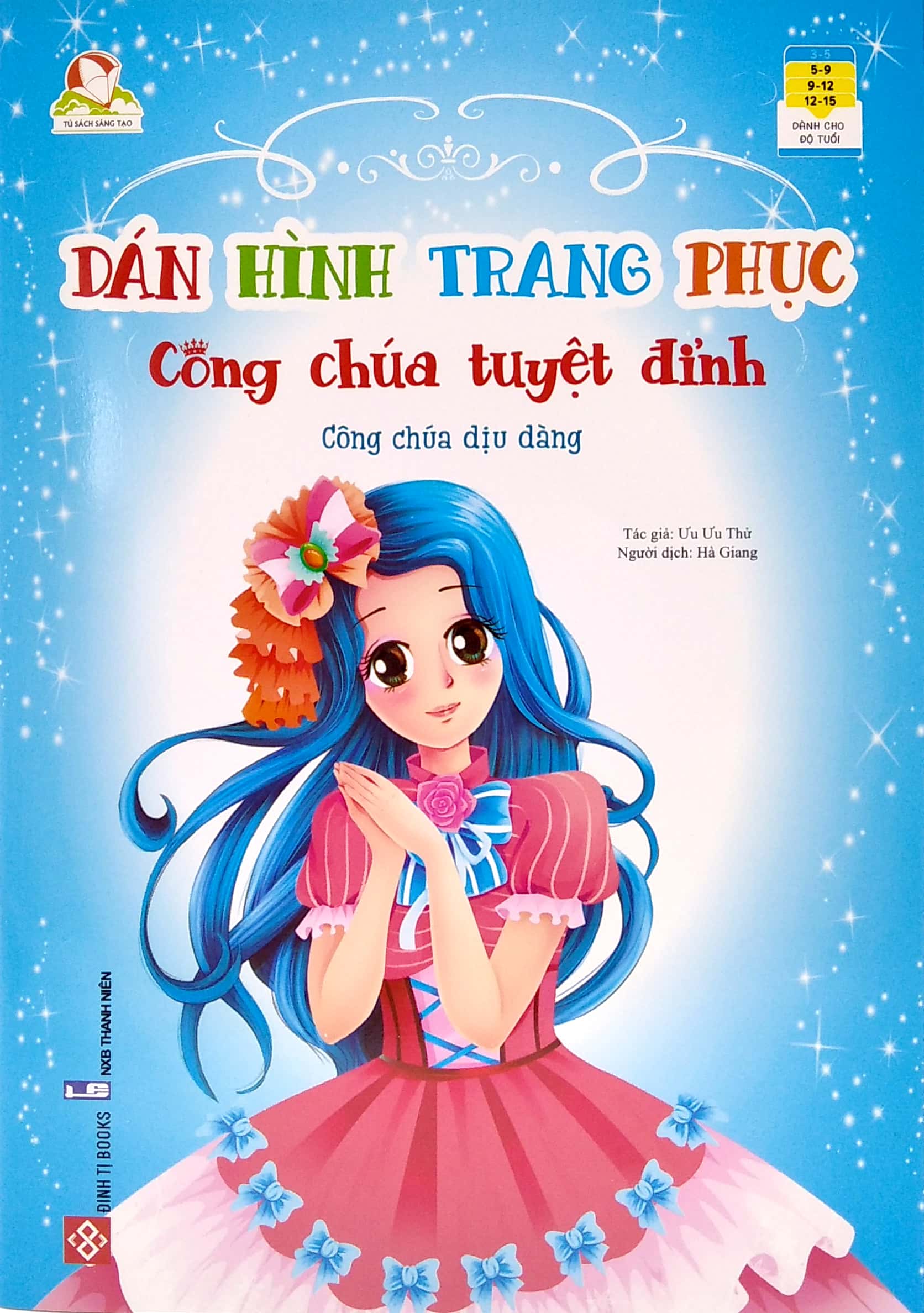 Dán Hình Trang Phục Công Chúa Tuyệt Đỉnh - Công Chúa Dịu Dàng