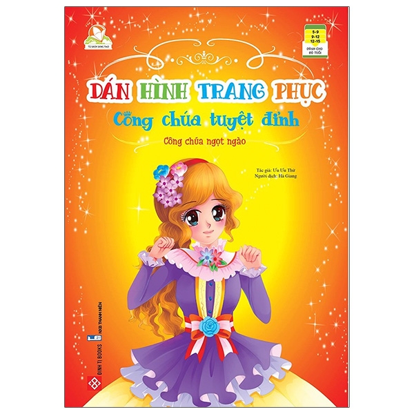 Dán Hình Trang Phục Công Chúa Tuyệt Đỉnh - Công Chúa Ngọt Ngào 1