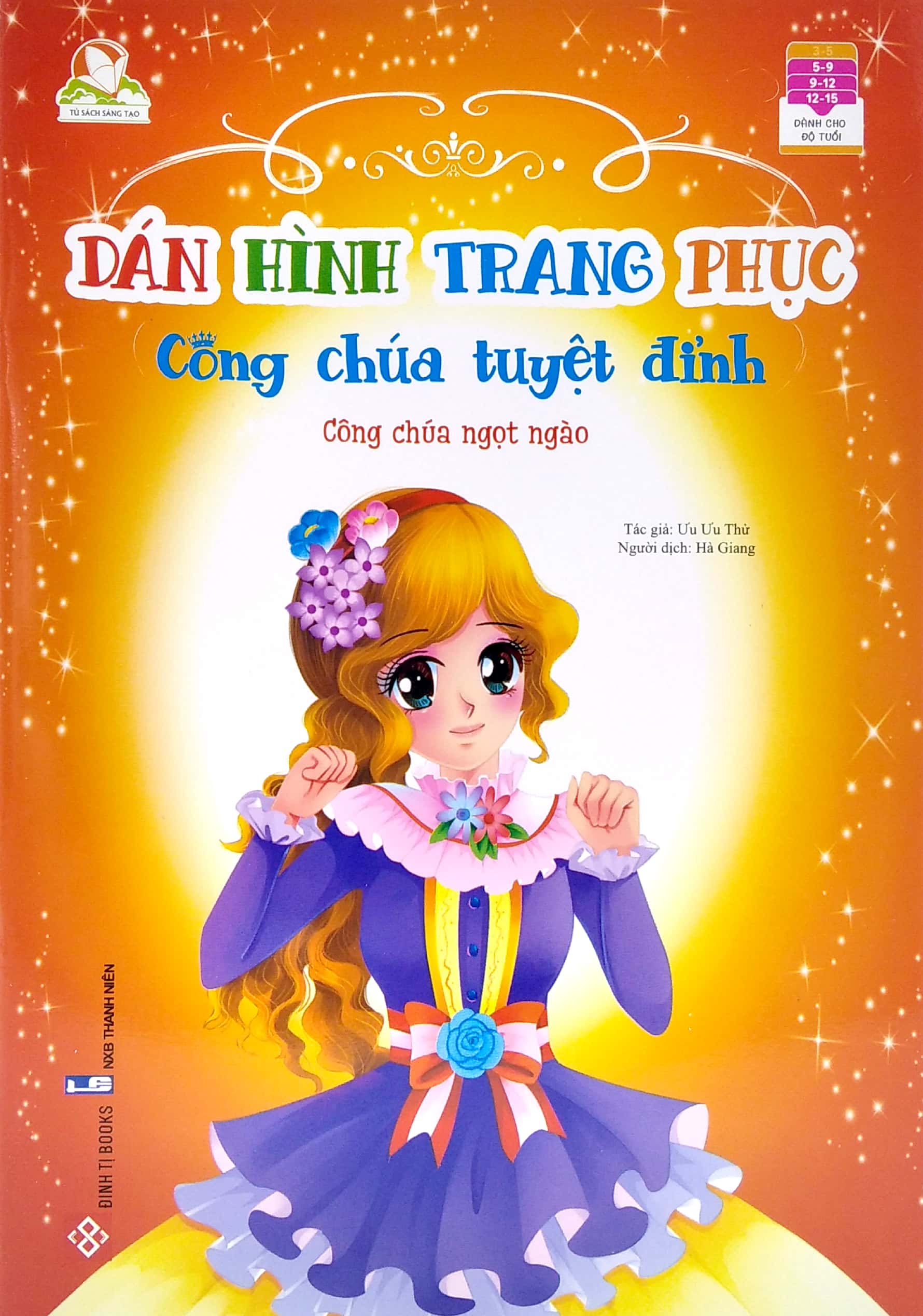 Dán Hình Trang Phục Công Chúa Tuyệt Đỉnh - Công Chúa Ngọt Ngào