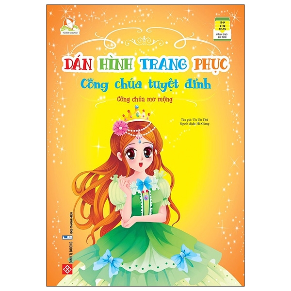 Dán Hình Trang Phục Công Chúa Tuyệt Đỉnh - Công Chúa Mơ Mộng 1