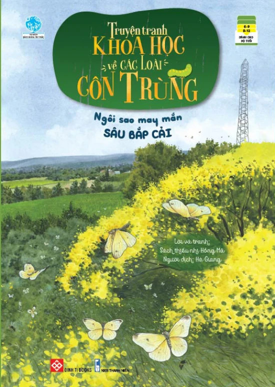 Truyện Tranh Khoa Học Về Các Loài Côn Trùng - Ngôi Sao May Mắn - Sâu Bắp Cải 2
