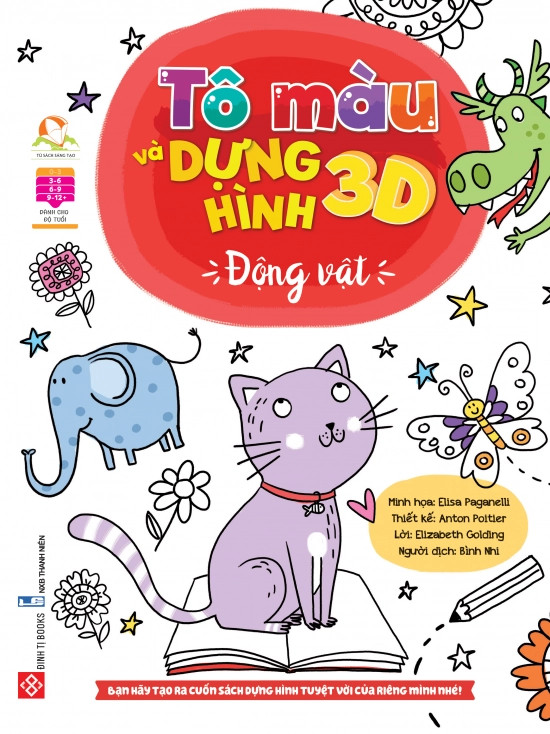 Tô Màu Và Dựng Hình 3D - Động Vật 2