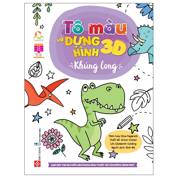 Tô Màu Và Dựng Hình 3D - Khủng Long 2