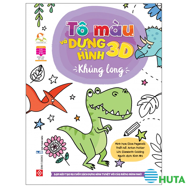 Tô Màu Và Dựng Hình 3D - Khủng Long